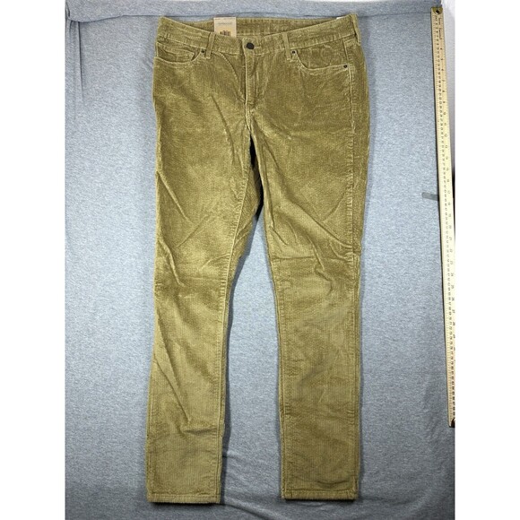 LEVIS 711 SKINNY Women’s JEANS 32x30 Brown CORDUROY NWT - Picture 2 of 8